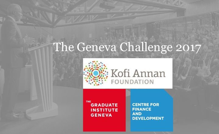 Image of The Geneva Challenge 2017 - International Contest for Graduate Students