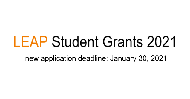 Image of LEAP Student Grants 2021